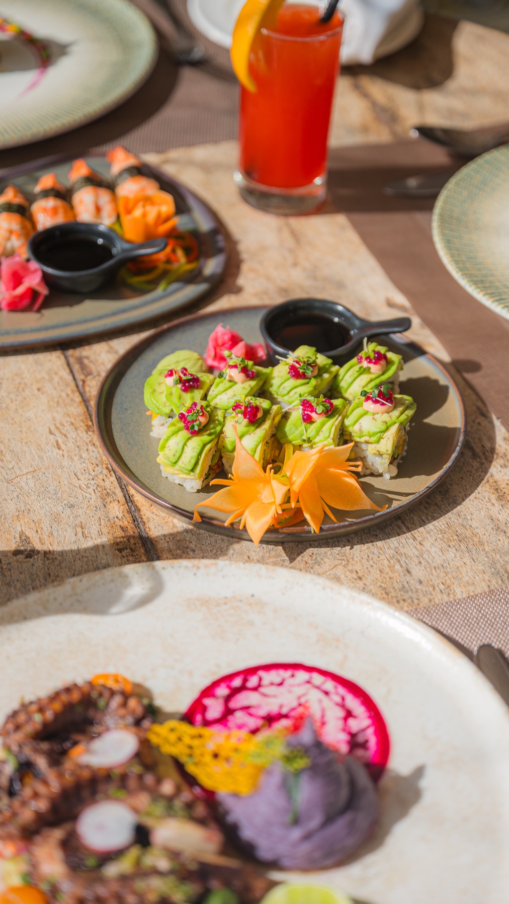 Dishes at Umi